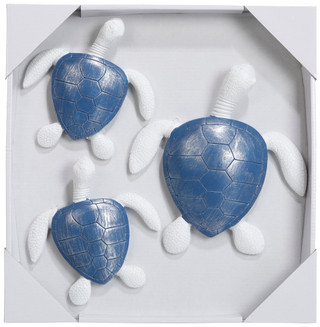 Thumbnail 1: Fancy That 3 Pk Sea Turtle Wall Art Home Decor 
