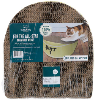 Thumbnail 2: Buddy Buddy 14 in Tennis Cat Scratcher Wedge  