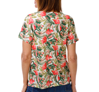 Thumbnail 2: Stella Parker Petite Short Sleeve V-Neck Top 