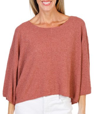 Thumbnail 1: MAX STUDIO Women's 3/4 Sleeve Solid Top 