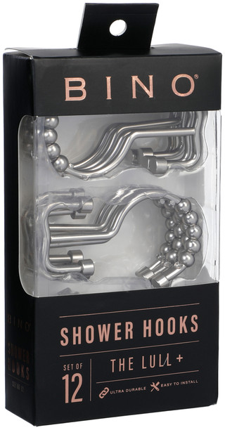 Thumbnail 2: Bino 12 Pk Ultra Durable Shower Hooks  