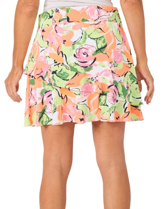 Thumbnail 3: Coral Bay Golf Women's Double Tier Flounce Active Skort 