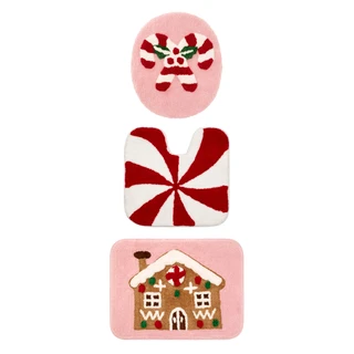 Thumbnail 1: AVANTI Avanti Cookie House 3-Piece Contour Rug Set 