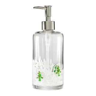 Thumbnail 1: AVANTI Avanti Decorated Trees Glass Lotion Dispenser 