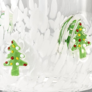 Thumbnail 4: AVANTI Avanti Decorated Trees Glass Lotion Dispenser 