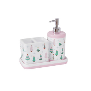 Thumbnail 1: AVANTI Avanti Sugar Spruce 3-Piece Bath Accessory Set 