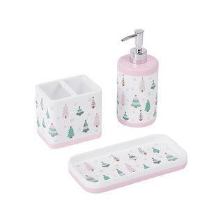 Thumbnail 5: AVANTI Avanti Sugar Spruce 3-Piece Bath Accessory Set 