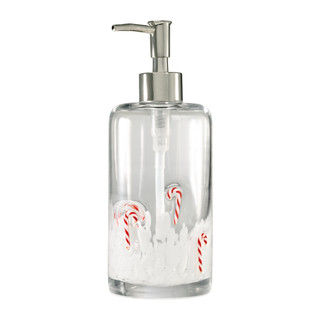 Thumbnail 1: AVANTI Avanti Candy Canes Glass Lotion Dispenser 