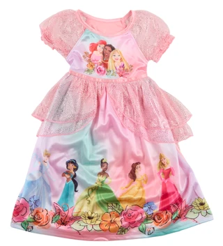 Thumbnail 1: Disney Princess Toddler Girls Princess Night Gown 