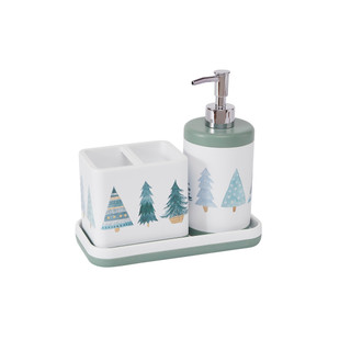 Thumbnail 1: AVANTI Avanti Whimsy Woods 3-Piece Bath Accessory Set 