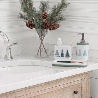 Thumbnail 4: AVANTI Avanti Whimsy Woods 3-Piece Bath Accessory Set 