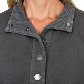 Thumbnail 3: C&C California Women's Long Sleeve Sunwashed Marley Snap Henley Sweater  