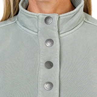 Thumbnail 2: C&C California Women's Long Sleeve Marley Snap Henley Sunwashed Sweater  