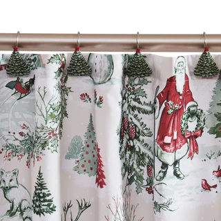 Thumbnail 2: AVANTI Avanti Yuletide Shower Curtain 