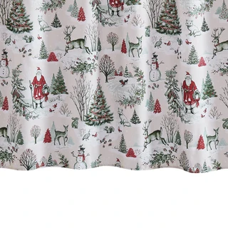 Thumbnail 5: AVANTI Avanti Yuletide Shower Curtain 