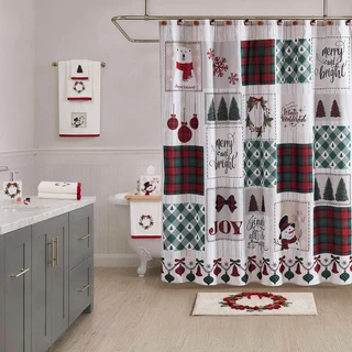 Thumbnail 4: AVANTI Avanti Patchwork Plaid Bath Towel 