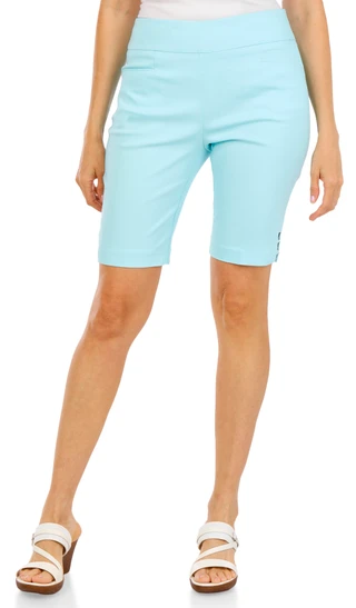 Thumbnail 2: Coral Bay Petite 10 In. Bermuda Shorts 