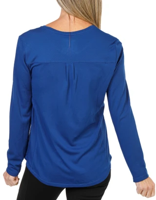 Thumbnail 4: REEL LEGENDS Women's Long Sleeve V-Neck Freeline Performance Top 