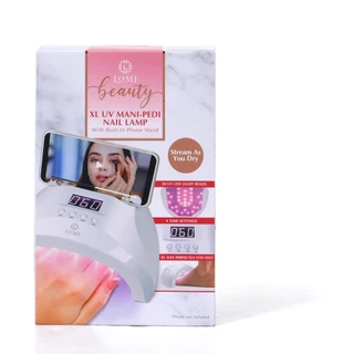Thumbnail 1: Lomi Beauty XL UV Mani-Pedi Nail Lamp w/ Phone Stand 