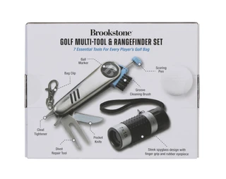 Thumbnail 2: Brookstone 7 Pc Golf Multi-Tool & Rangefinder Set 