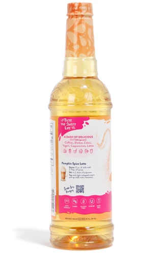 Thumbnail 3: SKINNY MIXES 25.4 oz Pumpkin Spice Syrup 