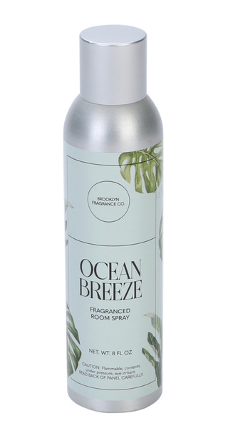 Thumbnail 1: Brooklyn Fragrance Co. 8 oz Ocean Breeze Fragranced Room Spray 
