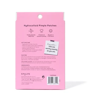 Thumbnail 2: SPALIFE 72 Ct Hydrocolloid Pimple Patches 