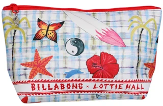 Thumbnail 1: BILLABONG Lottie Hall Multi-Purpose Tropical Print Dry Pouch 