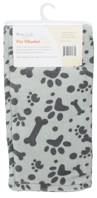 Thumbnail 2: Spike & Stella 30x40 Super Soft Pet Blanket 