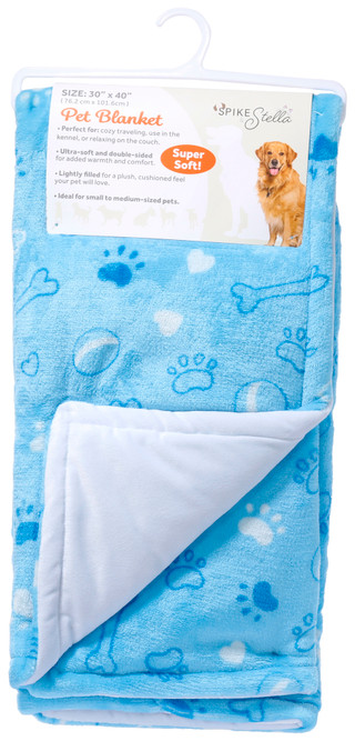 Thumbnail 1: Spike & Stella 30x40 Ultra Soft Double Sided Pet Blanket 