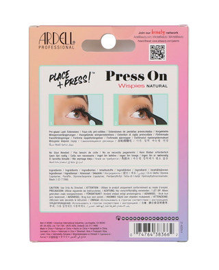 Thumbnail 2: Ardell 100 Ct Press On Wispies Natural Underlash Extensions 