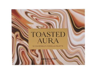 Thumbnail 2: Absolute New York 12 Color Multi-Formula Toasted Aura Eyeshadow Palette 