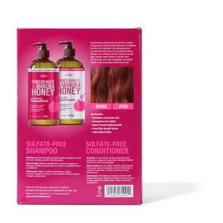Thumbnail 2: HAIR CHEMIST 2 Pk Pomegranate & Manuka Honey Shampoo & Conditioner 