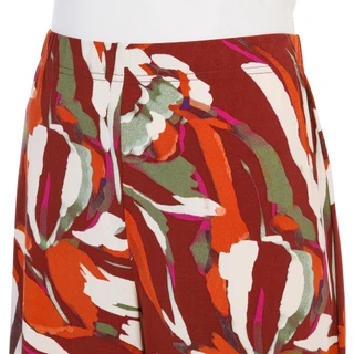 Thumbnail 2: Nicole Miller Women's Print Wide Leg Pants  