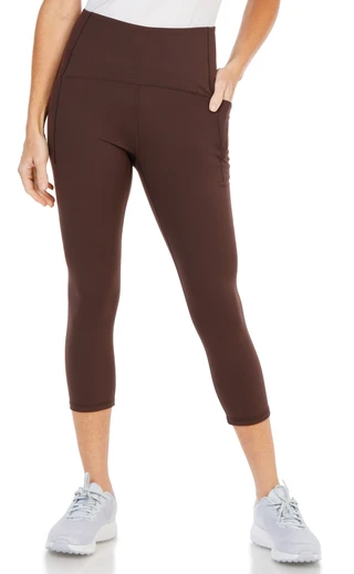 Thumbnail 1: RBX Women's Solid Active Capris  