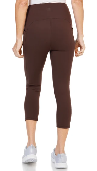Thumbnail 2: RBX Women's Solid Active Capris  
