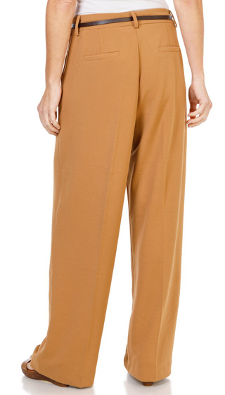 Thumbnail 2: Zac & Rachel Women's Pleated Wide Leg Pants with Belt 