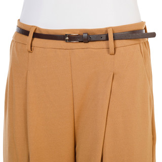 Thumbnail 3: Zac & Rachel Women's Pleated Wide Leg Pants with Belt 