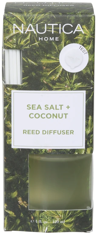 Thumbnail 1: Nautica 4 oz Sea Salt Coconut Reed Diffuser  