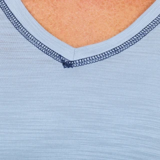 Thumbnail 4: Blue Sol Women's Long Sleeve V-Neck Luxey Tee  