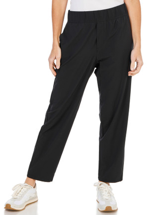 Thumbnail 1: Eddie Bauer Women's Petite Pull On Straight Ankle Pants  
