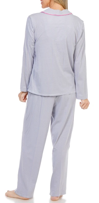 Thumbnail 3: Cuddl Duds 2 Pc Women's Long Sleeve Pajama Pants Set  