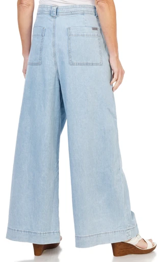 Thumbnail 2: Joe's Jeans Women's Denim Wide Leg Pants 