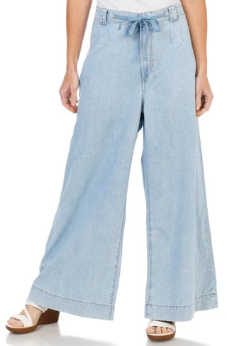 Thumbnail 1: Joe's Jeans Women's Denim Wide Leg Pants 