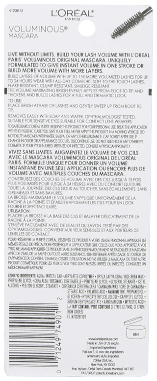 Thumbnail 2: L'OREAL Voluminous Original Mascara  