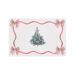 Thumbnail 5: AVANTI Avanti Heirloom Noel 4-Pack Placemat Set 