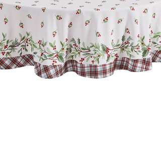 Thumbnail 7: AVANTI Avanti Holly Plaid Tablecloth 