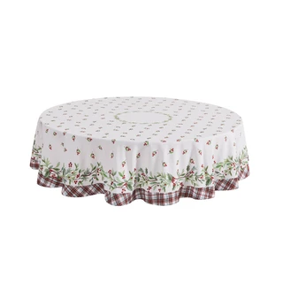 Thumbnail 8: AVANTI Avanti Holly Plaid Tablecloth 
