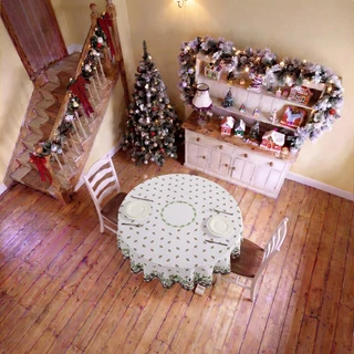 Thumbnail 9: AVANTI Avanti Holly Plaid Tablecloth 