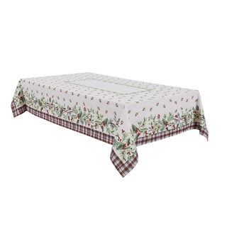 Thumbnail 10: AVANTI Avanti Holly Plaid Tablecloth 